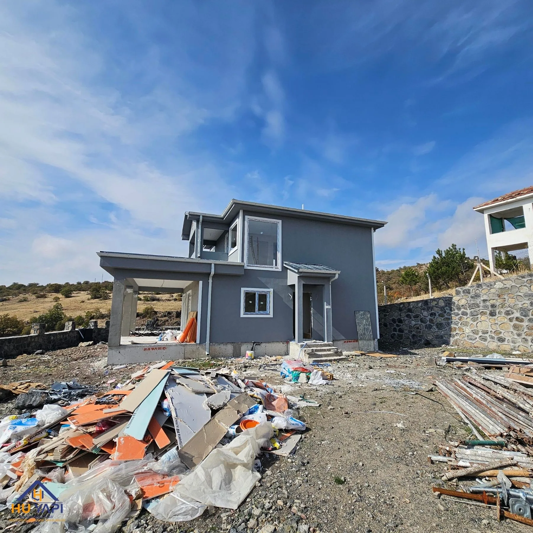 çelik villa 2 katlı 160 metrekare