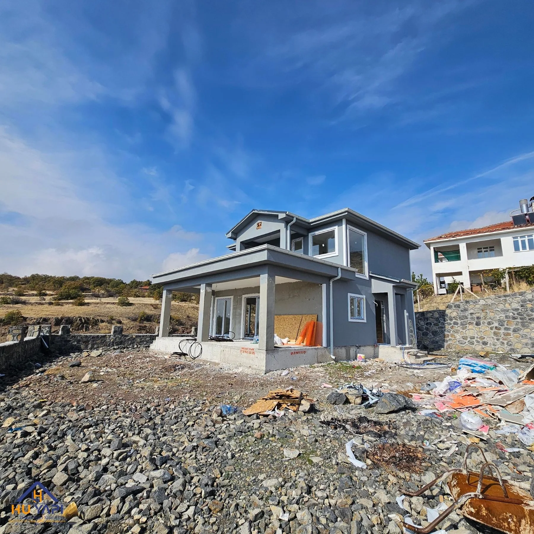 çelik villa 2 katlı 160 metrekare