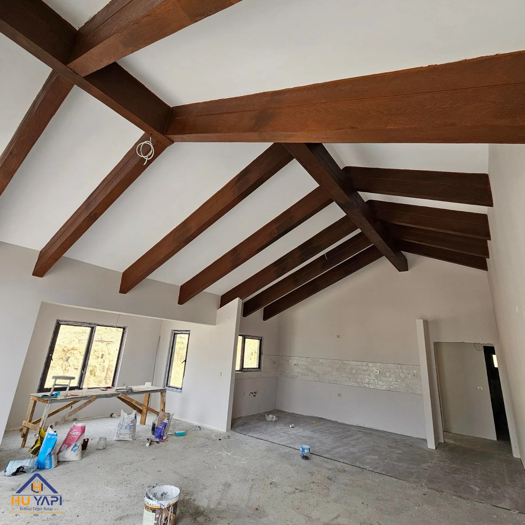 çelik villa 120 metrekare tek katlı